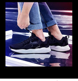 2021 Men Casual Shoes Breathable Lightweight Running Sneaker Shock Absorption Jogging Shoes Male Tennis Training