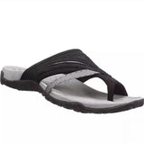 Breakj Women's Shoes 2025 New Comfortable Jacket Flat-Bottomed Slippers Women's Wear Cold
