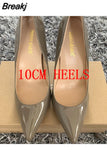 2023 New Women Pumps Patent Leather High Heels Shoes Fashion Office Shoes Stiletto Party Shoes Female Comfort Women