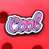 1pcs Love Peace Shoe Charms No Bad Vibes Boyfriend Shoes Accessories Decoration Fit Croc Jibz Party Kids Gifts