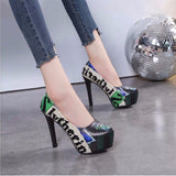 Women's Shoes 2023 High Quality Pumps Autumn Fashion One Pedal Women's High Heels Pointed Toe Shallow Ladies Dress Thin
