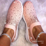 Large-Size Water Drill Elastic Socks Shoes Casual Men's And Women's Sneakers Flying Woven Lightweight