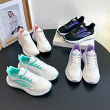 Breakj Summer New Korean Version Breathable Flying Weaver Women's Shoes Ins Tide Students Running Sports Shoes Women's Casual Shoes BK