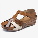 Women Sandals Sli On Round Female Slippers Casual Comfortable Outdoor Fashion Sunmmer flat Plus Size Shoes