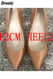 Shoes Woman High Heels Ladies Shoes 12CM Heels Pumps Women Shoes High Heels Sexy Black Brown Dress Party Shoes