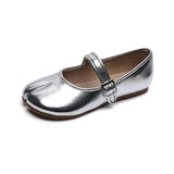 leather split toe flat shoes woman mary janes tabi ninja flats female cozy dress shoes ankle belt moccasins plus size