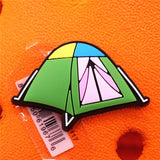 1pcs Van Life Out Sider PVC Shoe Charms Accessories Decorations Out of This World Designer Croc Jibz Buckle Kids