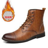 Leather Men Chelsea Boots Classic Men Boots Outdoor Warm Leathers Shoes Comfortable Walking Shoes Botas De