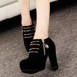 New 10.5cm High Heels Women Pumps Casual Women Shoes High Heel Ankle Boots Women Boots Summer Shoes Women Pumps