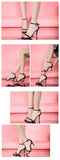 New Arrival Hot-selling Summer Shoes Peep Toe Sweet Fashion Women's Sandals Thin Heel Pumps Princess High Heels Women Shoes