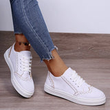 Breakj Spring And Summer Women's Shoes Thick Sole Leisure Single Shoes Large Size With Travel Shoes Fashion Student