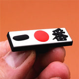 PVC Croc Shoe Charms Fish Fan Japanese Game Handle Hat Sandals Decorations Accessories for Jibz Kids Party Gifts