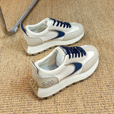 Breakj Korean Version Of Forrest Gump Shoes Women Spring 2025 New Student Running Sports Versatile Taller Dad Shoes