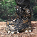 Waterproof Men Tactical Military Boots Desert Boots Hiking Camouflage High-top Desert Men's Boots Fashion Work Men's