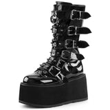 Style Brand New Dropship Vampire Cosplay Platform Women Mid-calf Boots 2023 Autumn Winter Street Shoes Motorcycle
