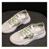 2023 New Summer White Women's Shoes All-Match Celebrity Leisure Pump Sports Sandals Summer Flat Hollow Out Sports