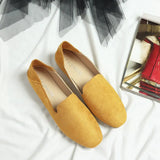 Flat-bottom Square Toe women shoes 2019 new Spring Autumn shoes woman Concise College British wind lazy ladies