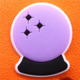 Crystal ball Shoe Charms Magic circle Wizard hat broom moon Shoes Accessories Decoration Fit Buckle Croc Jibz Kids