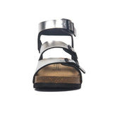 Fashion Summer Women Wedge Cork Sandal 2023 New Beach Outside Non-slipe Trifle Platform Med Heel Sandalias