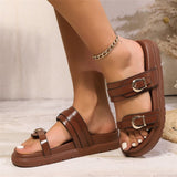 Breakj Summer With Buckle With Soft Bottom Comfortable Fashion Beach Cool Slippers Women Outside The