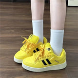 Breakj Shoes Female Small White Shoes Flat Floor Comfortable Increase Versatile Fashion Four Seasons Regular Ins Campus Wind China-Fashion