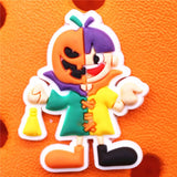 Horror Shoe Accessories Werewolf Grim Reaper Ghost Mummy Witch Vampire Scarecrow Croc Charms fit Jibz Kids Party