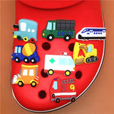 Sale 1pcs Shoe Charms Construction vehicles and Trains Shoe Buckle Accessories Shoe Decorations fit Croc JIBZ Kid's