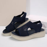Breakj 2024 Autumn Fish Head Casual Sleeve Fashion Sandals Low-Heeled Women's Shoes Origin Large-Size
