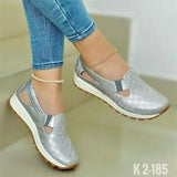 Breakj Large-Size Shoes Thick Sole Casual Fashion Women's Shoes Comfortable Flat Sole Round Head Pedal Single Shoes