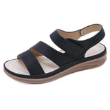 2020 summer shoes women retro women beach sandals round head slope comfortable light sandals women casual