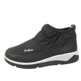 Thicken Long Plush Winter Ankle Boots Women Slip On Waterproof Snow Boots Woman Anti Slip Platform Cotton Padded