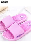 Men's Flat Indoor Massage Slippers Men Home Non-slip Massage Slippers Zapatos Hombre Beach Flip Flops Men's Slides