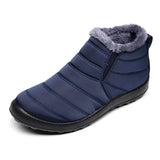 Shoes Winter Warm Ankle Boots For Man Large Size Snow Boots Men Safety Shoes Men's Winter Work Shoes Boots Tennis