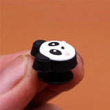 PVC Croc Shoe Charms NEW Cartoon Deer Alpaca Panda Tiger Shoes Decorations Accessories for Jibz Kids Party Gifts