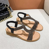 Breakj Sandals Women 2023 Spring And Summer New Fairy Feng Shutling Tight With Dew Fashion