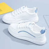 Breakj Version Of The Round Head With Small White Shoes 2025 New Casual Student Women Shoes In