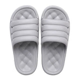Slippers Sofa Slides Men Sandals Soft Indoor Bath Home Slippers Women Thick Sole Anti-slip Mute Summer Shoes Flip