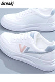 shoes sneakers women shoes solid color ladies flat shoes 2023 mesh women's sports comfortable breathable white