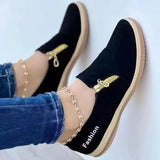 Women Sneakers 2022 New Slip On Flat Shoes For Women Black White Chaussure Femme Casual Loafers Women Free Shipping Sports
