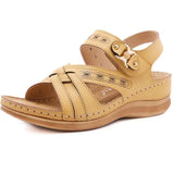 2021 Beach Sandals Women Summer Shoes Thick Sole Women Wedges Sandals Ladies Summer Holiday Shoes Big Size