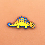 Sale 1pcs Shoe Charms Novel Dinosaur Shoe Accessories Cute Garden Shoe Decoration for croc jibz Buckle Kid's X-mas