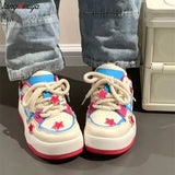 Lotso Women Thick Sole Shoes Summer New Breathable Casual Female Sneaker Y2k Street Spice Girl Platform Shoes