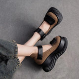 Bottom Muffin Increase Round Head Fashion All Comfortable Non-slip Breathable Sports Wear-resistant Women's Single