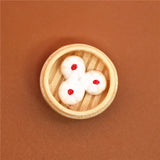 Sale 1pc Novel Simulation Food Shoe Charms Accessories Resin Mini Bun Shoe Decoration for croc jibz Kids Party X-mas