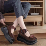 Bottom Muffin Increase Round Head Fashion All Comfortable Non-slip Breathable Sports Wear-resistant Women's Single