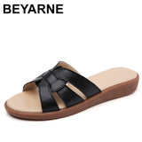 Slippers Women Summer Slides Open Toe Flat Casual Shoes Leisure Sandal Female Beach Flip Flops Big Size