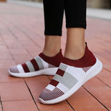 Women's Sneakers Breathable Casual Shoes Comfy Sneakers Women Mixed Colors Summer Sock Shoes Femme Big Size Zapatos