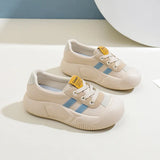 Breakj 2025 Small White Shoes New Korean Version Ins Female Student Platform Increased Sports Board Shoes Casual Shoes