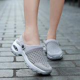 New Women Shoes Casual Increase Cushion Sandals Non-slip Platform Sandal For Women Breathable Mesh Outdoor Walking