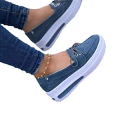 Size 43 Hemp Rope Woven Platform Shoes Women Bow Slip-on Casual Shoes 2022 Spring White Pink Yellow Shoes zapatos de